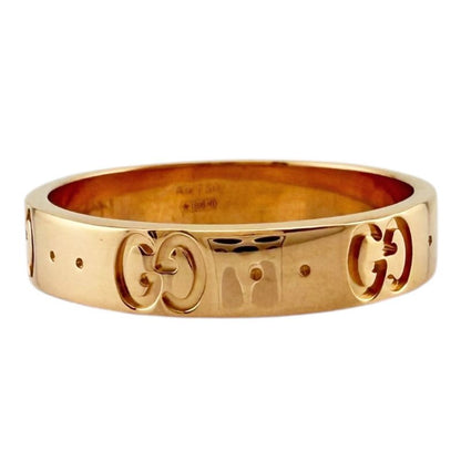 Gucci Icon Ring Size 14.5 18k Gold 18K Pink Gold Ladies Gucci Preowned Gucci