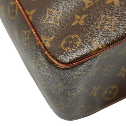 Louis Vuitton Monogram Multipli Cit Tote Handbag M51162 Brown PVC Leather