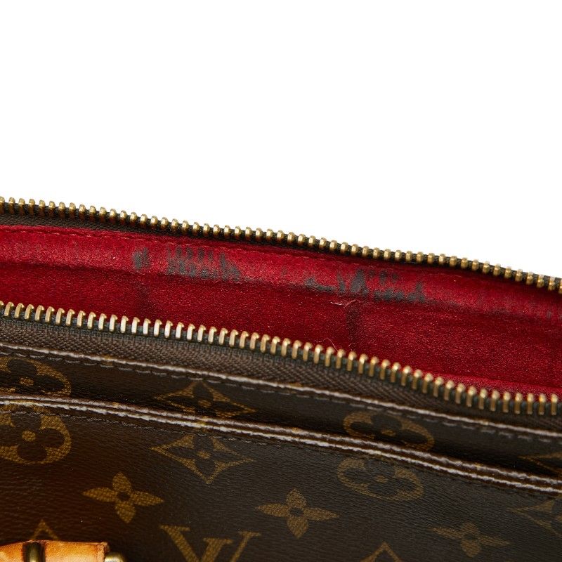 Louis Vuitton Monogram Multipli Cit Tote Handbag M51162 Brown PVC Leather