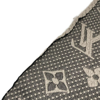 Louis Vuitton Scarf Echarpe Logomania M72242 Veronne Wool Silk