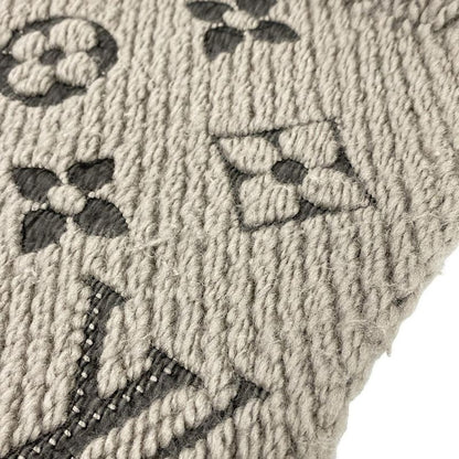 Louis Vuitton Scarf Echarpe Logomania M72242 Veronne Wool Silk