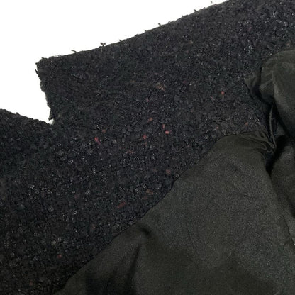 Chanel Jacket Size 40 M Women - P24331 Black Long Sleeve Tweed Fall Winter Wool