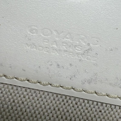 Goyard Tote Bag Saint Louis PM White×gray×light Gray Leather