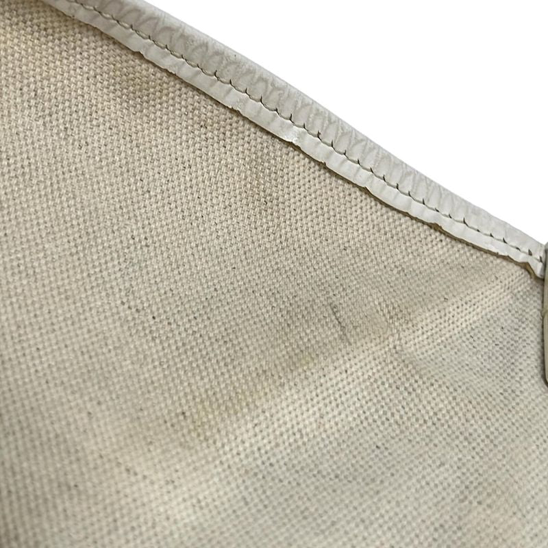 Goyard Tote Bag Saint Louis PM White×gray×light Gray Leather