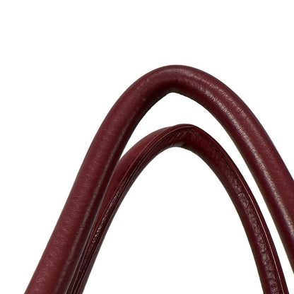 Celine Tote Bag Luggage Small Square Phantom 169953mc.27ed Red Leather