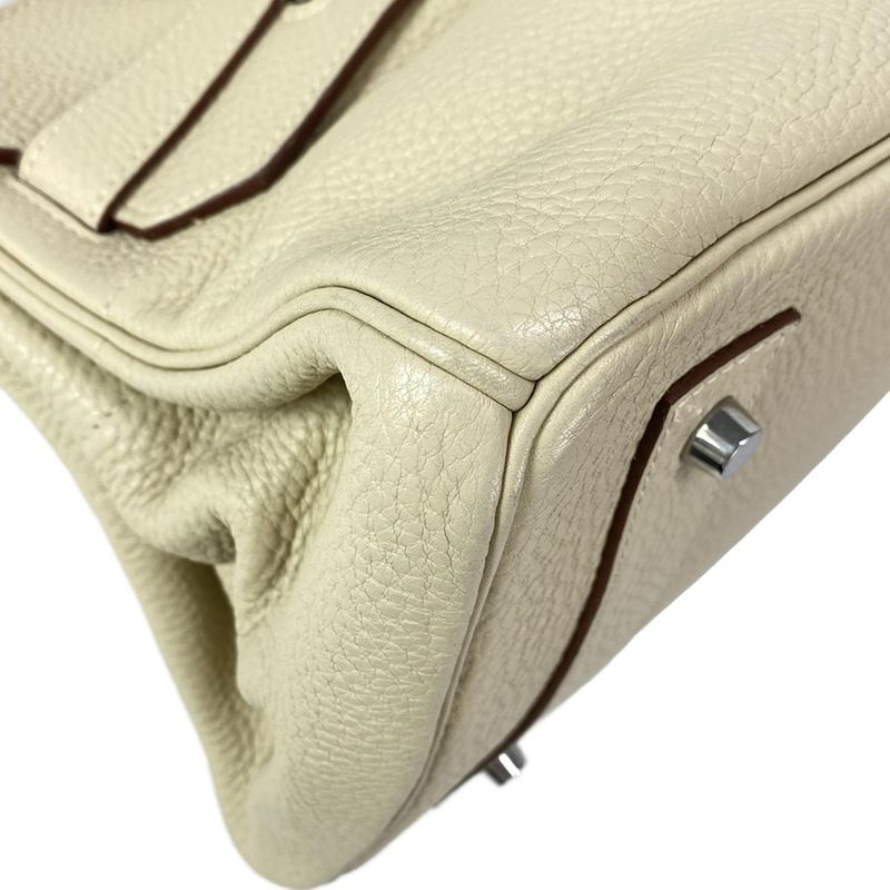 Hermes Shoulder Bag Shoulder Birkin Parchemin Silver Hardware