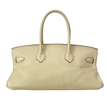 Hermes Shoulder Bag Shoulder Birkin Parchemin Silver Hardware