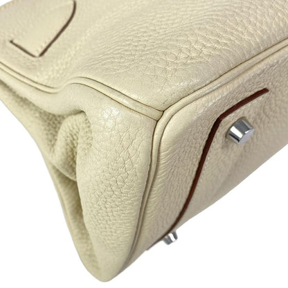 Hermes Shoulder Bag Shoulder Birkin Parchemin Silver Hardware