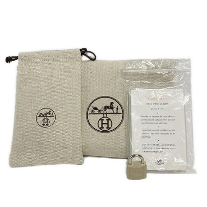 Hermes Shoulder Bag Shoulder Birkin Parchemin Silver Hardware