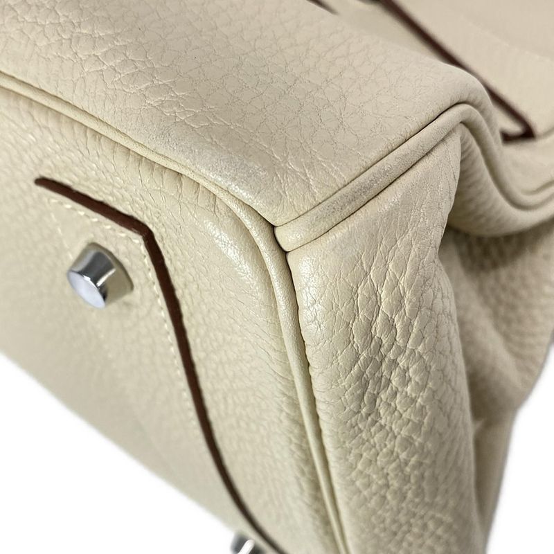 Hermes Shoulder Bag Shoulder Birkin Parchemin Silver Hardware