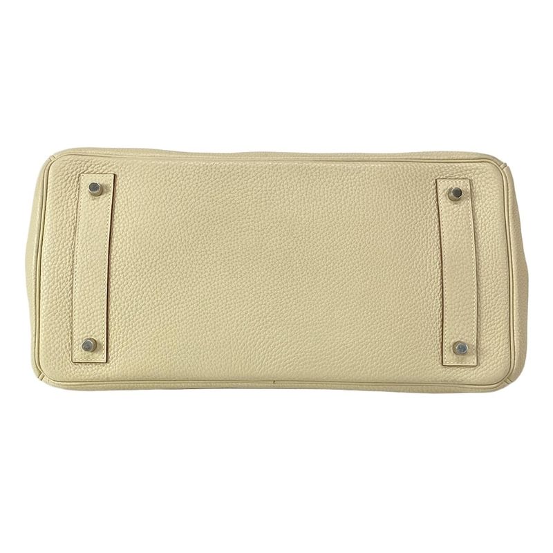 Hermes Shoulder Bag Shoulder Birkin Parchemin Silver Hardware