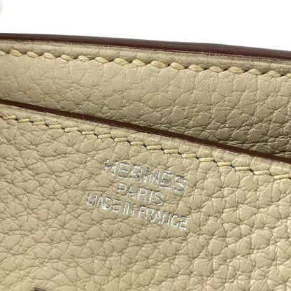 Hermes Shoulder Bag Shoulder Birkin Parchemin Silver Hardware