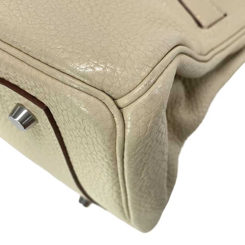 Hermes Shoulder Bag Shoulder Birkin Parchemin Silver Hardware