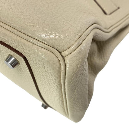 Hermes Shoulder Bag Shoulder Birkin Parchemin Silver Hardware