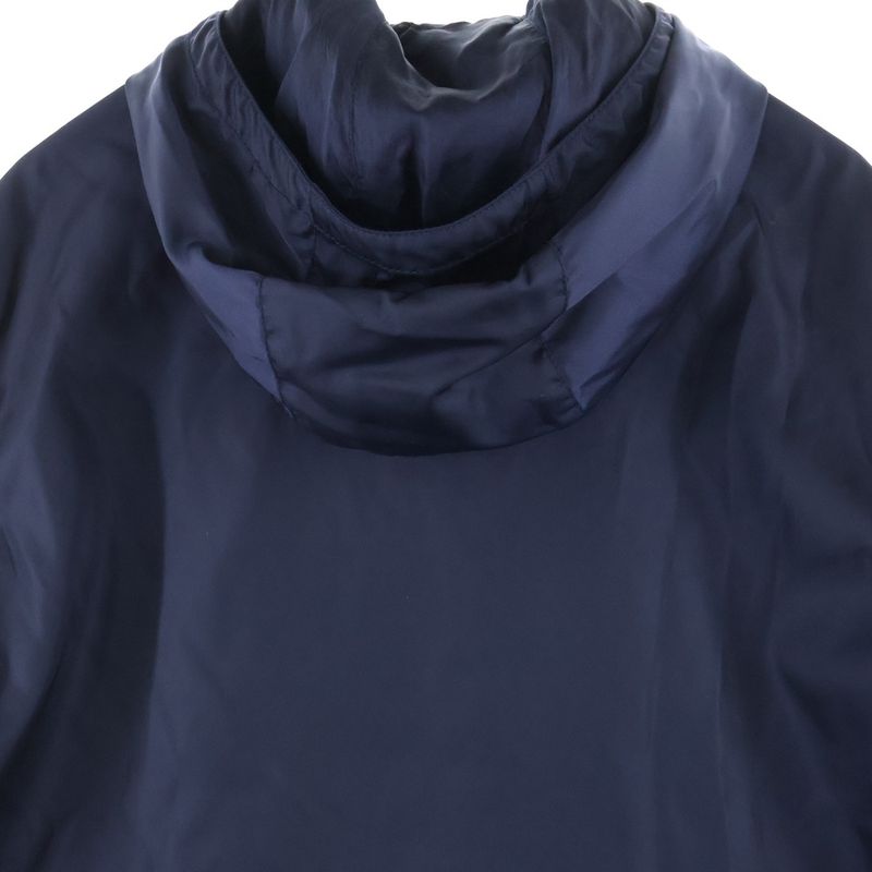 Prada Hoodie Nylon Jacket Navy Nylon XS