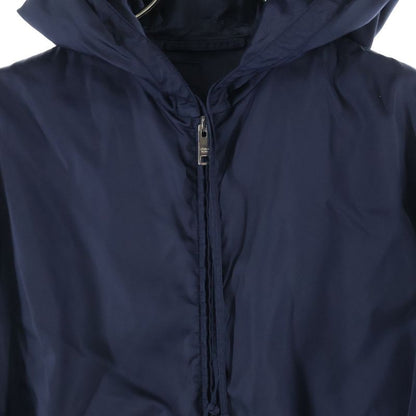 Prada Hoodie Nylon Jacket Navy Nylon XS