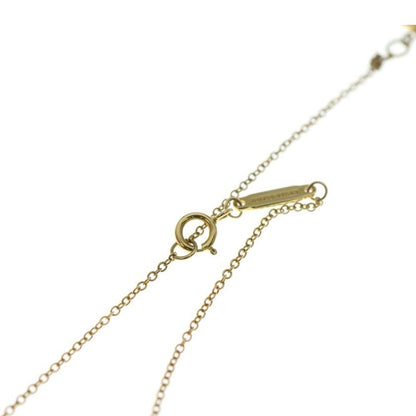 Tiffany & Co T-Smile Mini Necklace Au750 18k Yg Yellow Gold Pendant