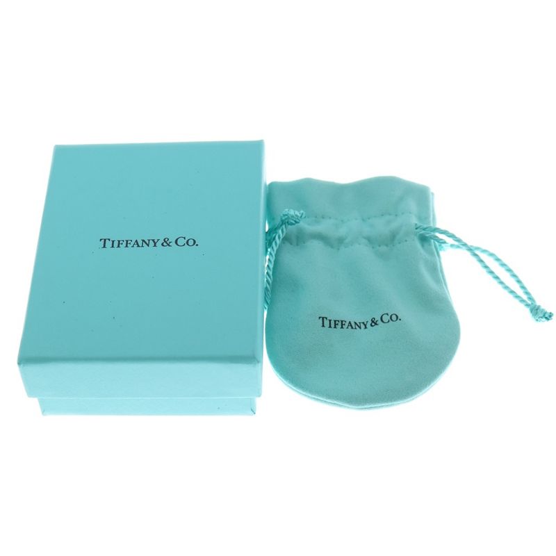 Tiffany & Co T-Smile Mini Necklace Au750 18k Yg Yellow Gold Pendant
