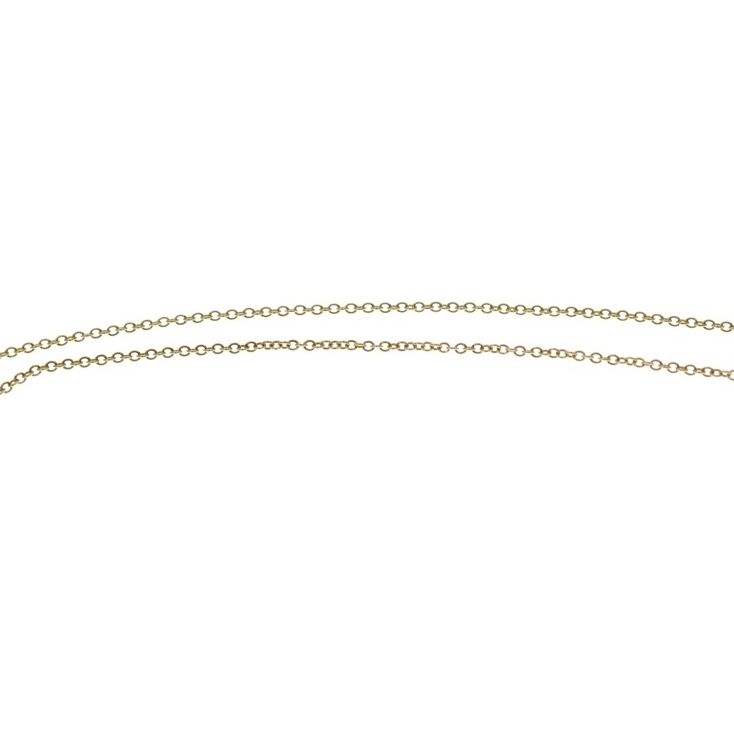 Tiffany & Co T-Smile Mini Necklace Au750 18k Yg Yellow Gold Pendant