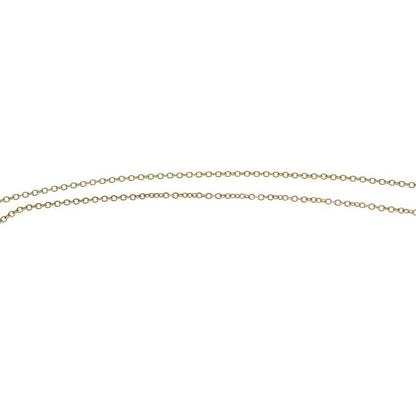 Tiffany & Co T-Smile Mini Necklace Au750 18k Yg Yellow Gold Pendant