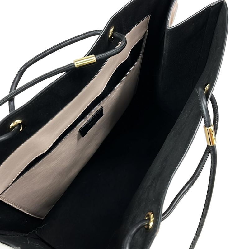 Fendi Tote Shopping Bag Medium Tote 8bh383-Adp6 Pink and Black 2way Leather