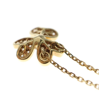 Van Cleef & Arpels Frivolle Mini Diamond Necklace Au750 18k Gold Pendant