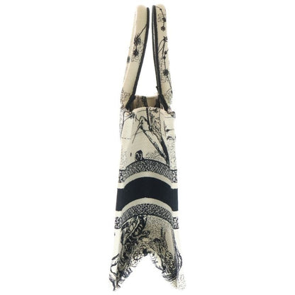 Christian Dior Book Tote Small Toile de Jouy Zodiac Embroidered Handbag Mini