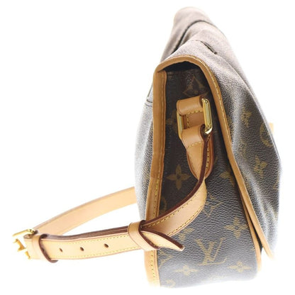 Louis Vuitton Monogram Menilmontagne PM Leather Shoulder Bag Brown M40474