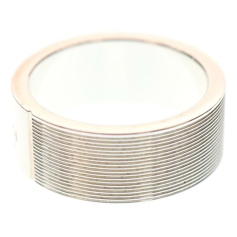 Gucci Logo Ring Silver Ag925 9.6g