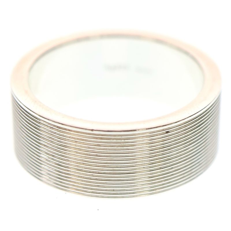 Gucci Logo Ring Silver Ag925 9.6g