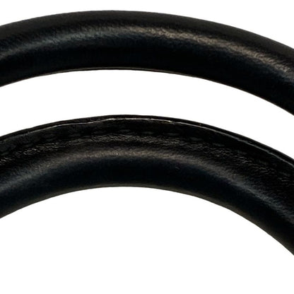 Dior Christian Dior Tote Bag Canage Stitch Black Silver Hardware Lambskin