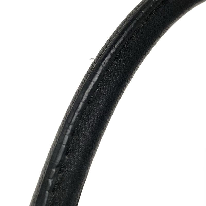 Dior Christian Dior Tote Bag Canage Stitch Black Silver Hardware Lambskin