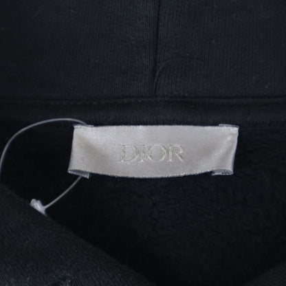 Dior 24ss Multi Color Logo Print Pullover Hoodie Pullover Hoodie Black 413j646a0