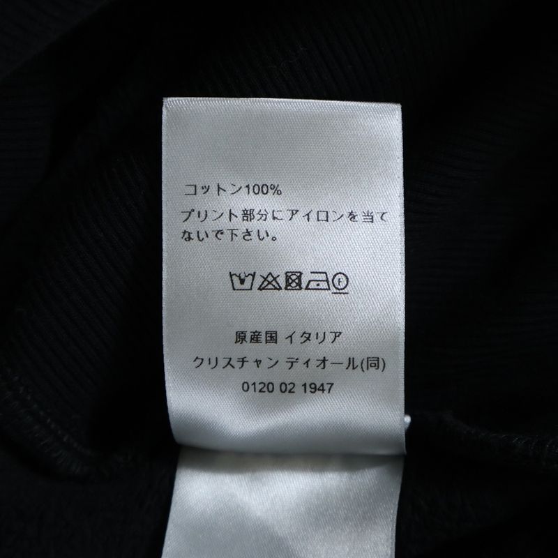 Dior 24ss Multi Color Logo Print Pullover Hoodie Pullover Hoodie Black 413j646a0