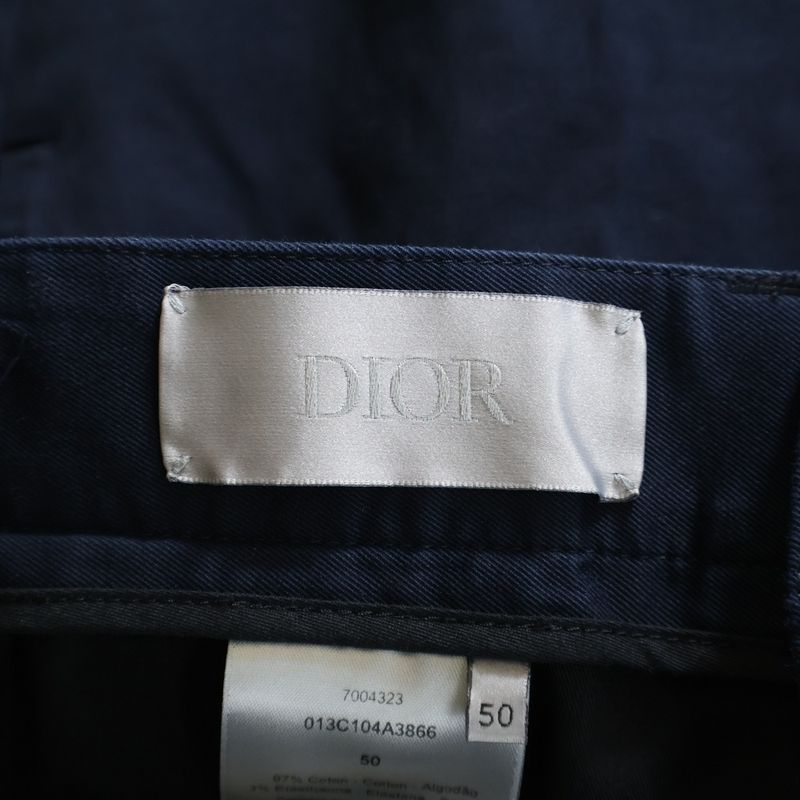 Dior Slacks Pants Cotton Tailored Pants 013c104a3866