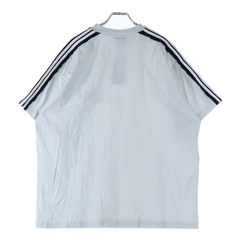 Balenciaga Logo-Embroidered Sideline Oversize D Short-Sleeved T-Shirt Cut and