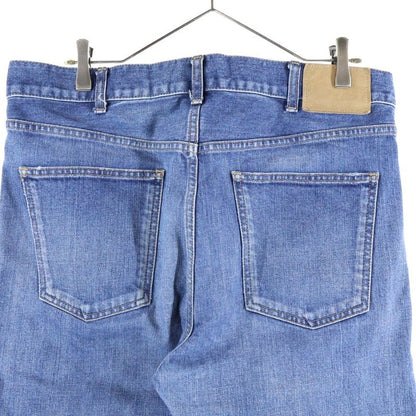 Celine Skinny Jeans in Vintage Union Wash Denim Washed Denim Pants Indigo Blue