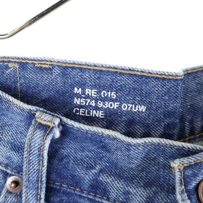 Celine 23ss Washed Denim Pants Indigo 2n574930f