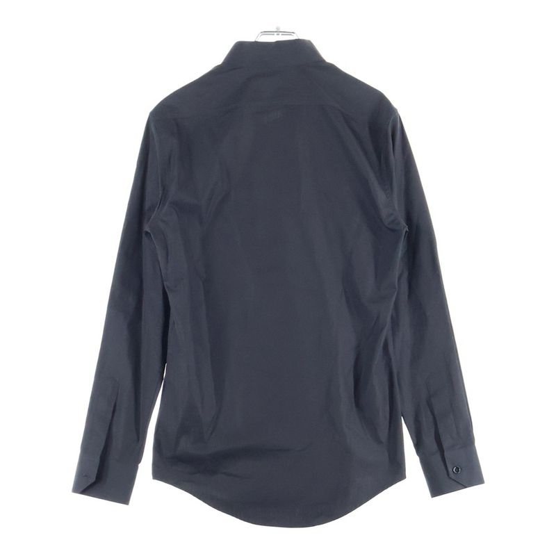 Celine Loose Shirt with Inverted Collar in Cotton Poplin 2c58b091f.38no