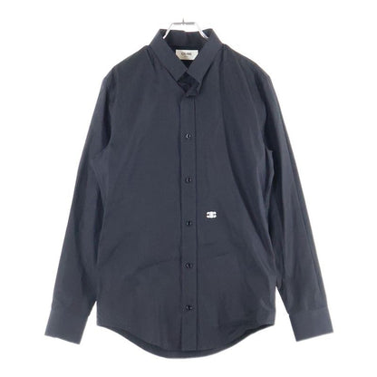 Celine Loose Shirt with Inverted Collar in Cotton Poplin 2c58b091f.38no