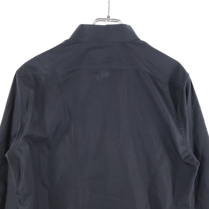 Celine Loose Shirt with Inverted Collar in Cotton Poplin 2c58b091f.38no