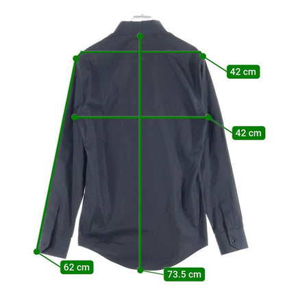 Celine Loose Shirt with Inverted Collar in Cotton Poplin 2c58b091f.38no