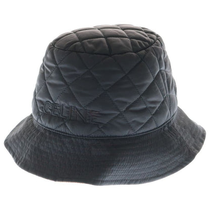 Celine Quilted Bucket Hat 2aub0495m.38no Black