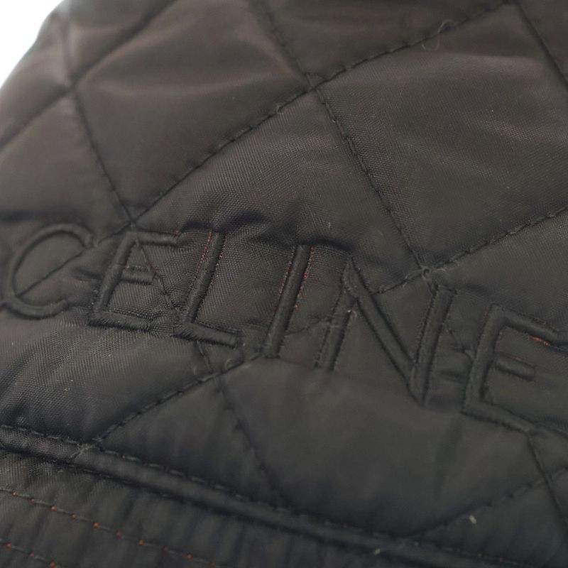 Celine Quilted Bucket Hat 2aub0495m.38no Black