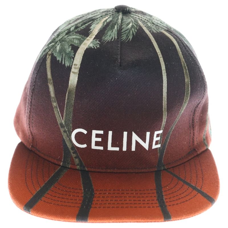 Celine Street Style Cap Tree Print Street Style Cap Hat Multicolor 2auu1702q
