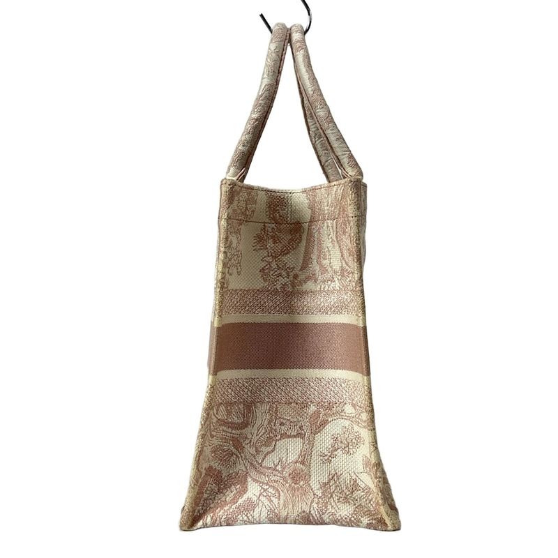 Dior Christian Dior Tote Book Tote Medium Bag Old Small M12962tdt_956 Ivory and