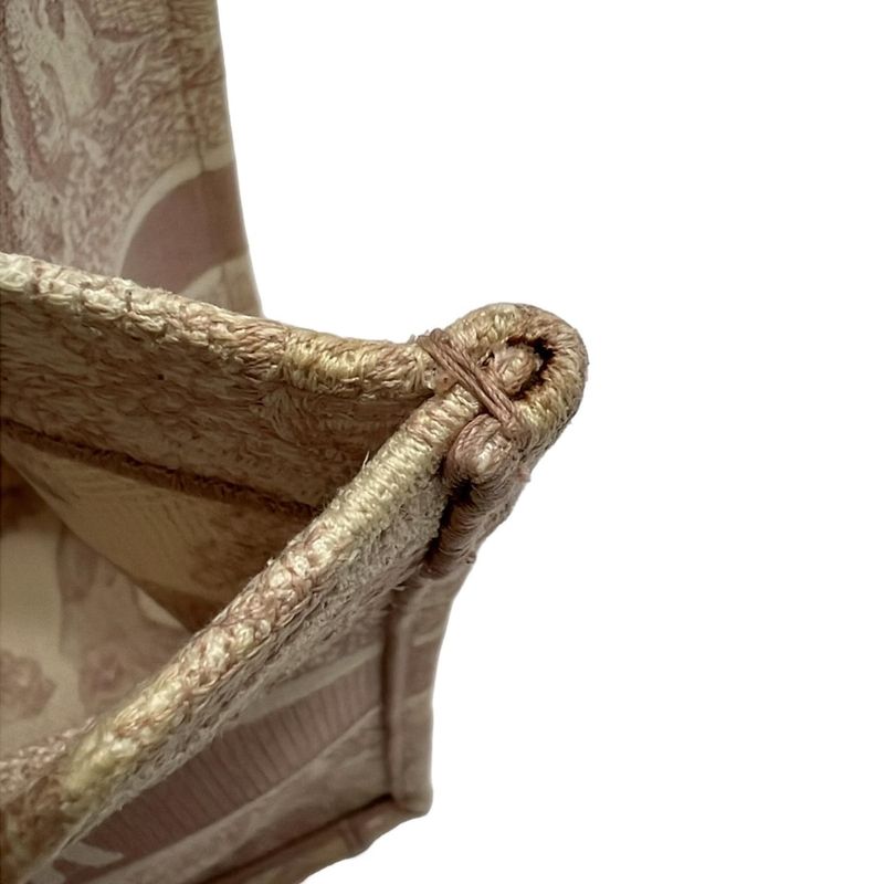 Dior Christian Dior Tote Book Tote Medium Bag Old Small M12962tdt_956 Ivory and