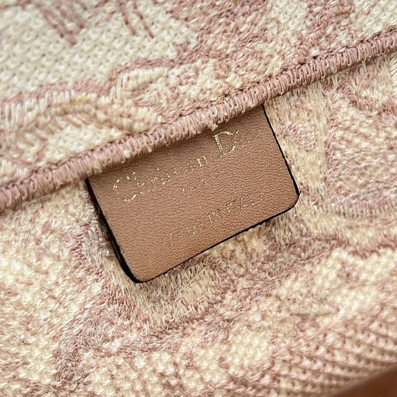 Dior Christian Dior Tote Book Tote Medium Bag Old Small M12962tdt_956 Ivory and