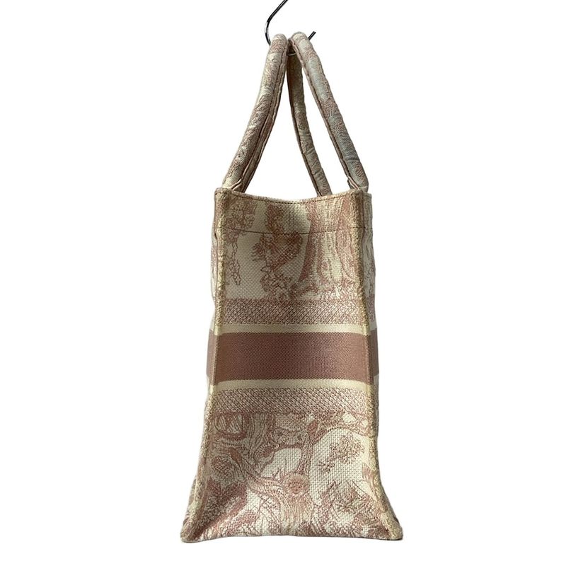 Dior Christian Dior Tote Book Tote Medium Bag Old Small M12962tdt_956 Ivory and