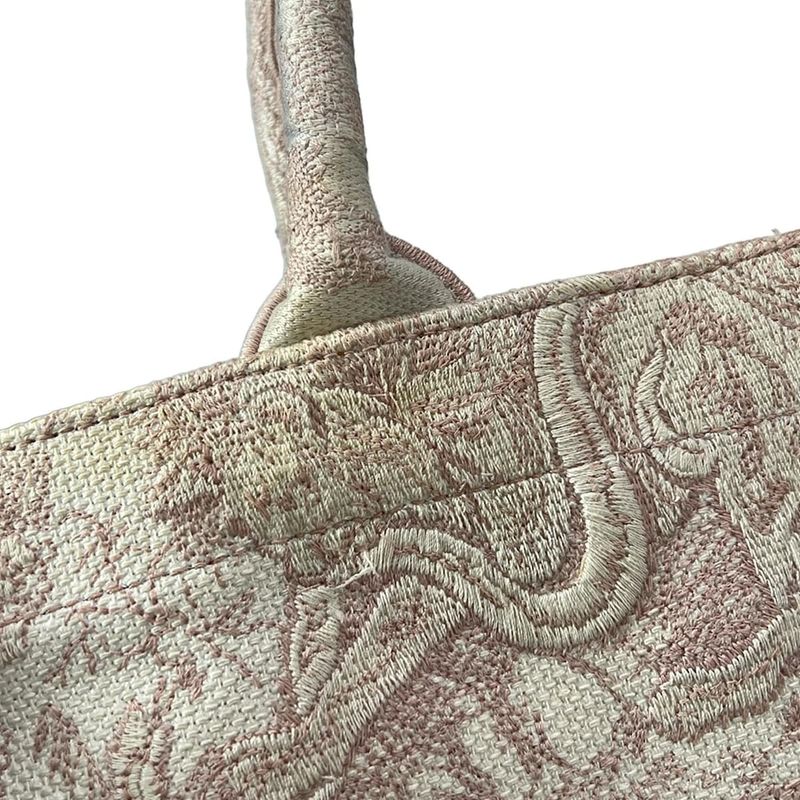 Dior Christian Dior Tote Book Tote Medium Bag Old Small M12962tdt_956 Ivory and